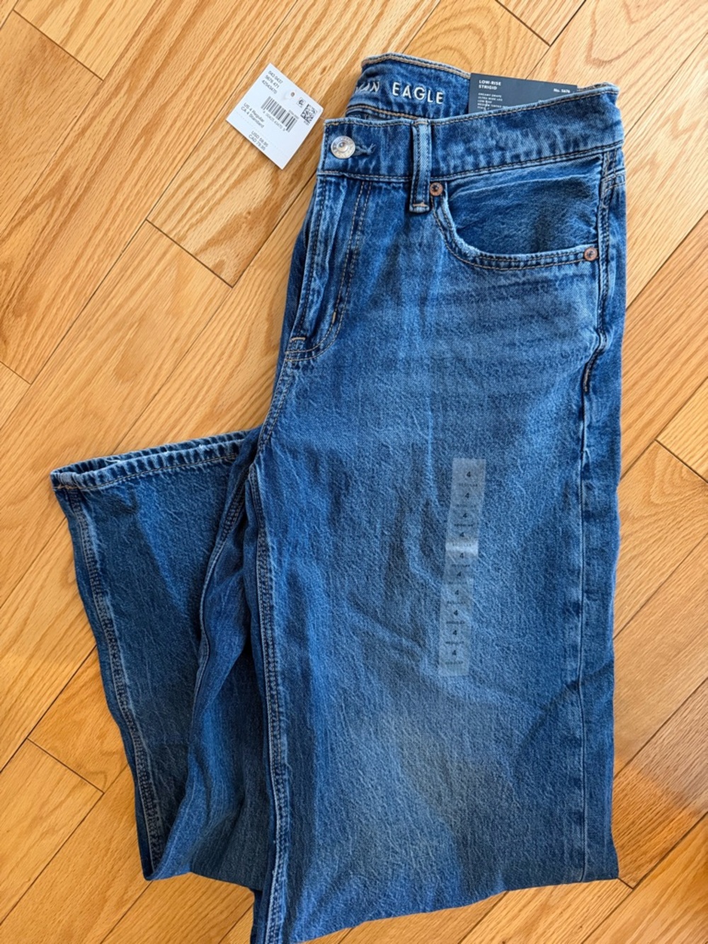 American Eagle Outfitters Women’s Dreamy Drape Ultra Wide Leg Jeans